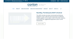 Desktop Screenshot of carltontechnologies.com